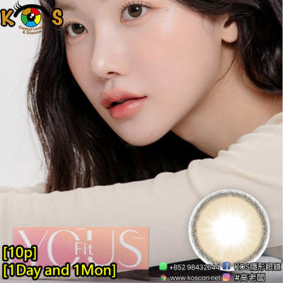 [1Day and 1Month]Lensme Yous Fit Brown 유스핏 브라운